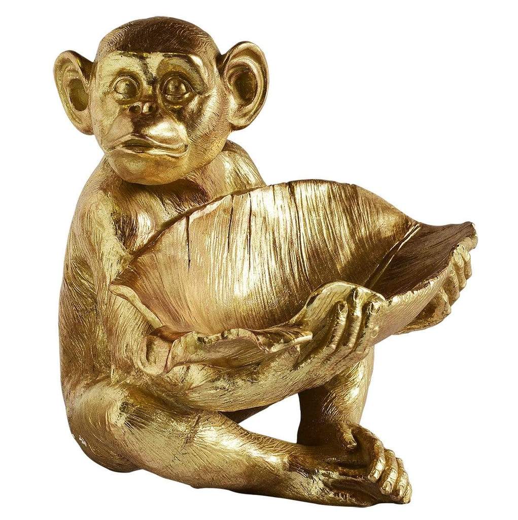 Resin Monkey Bowl Accessories Decor